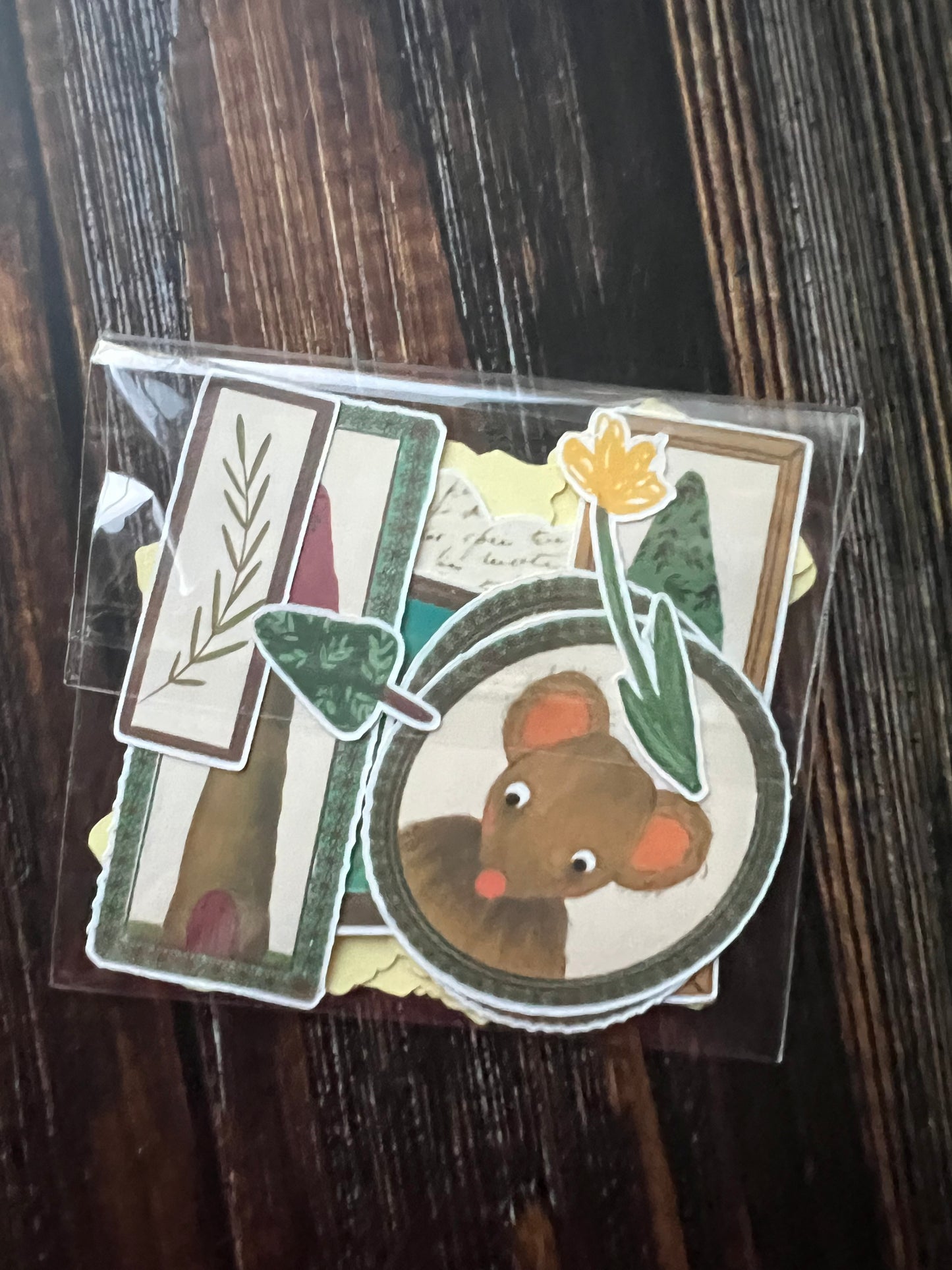 Mouse & Mushroom Sticker Packs