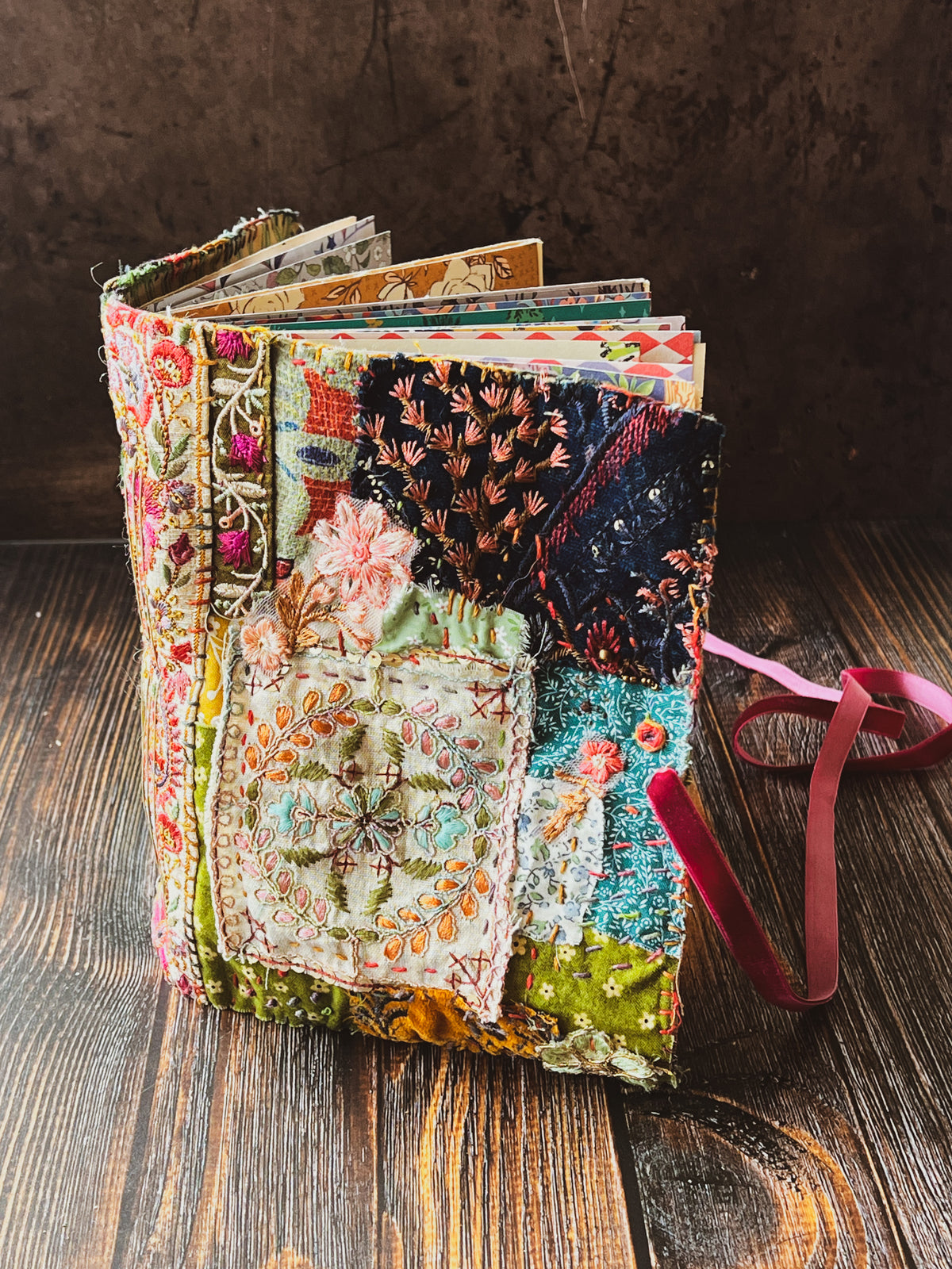 Hand-Stitched Patchwork Journal Cover Workshop