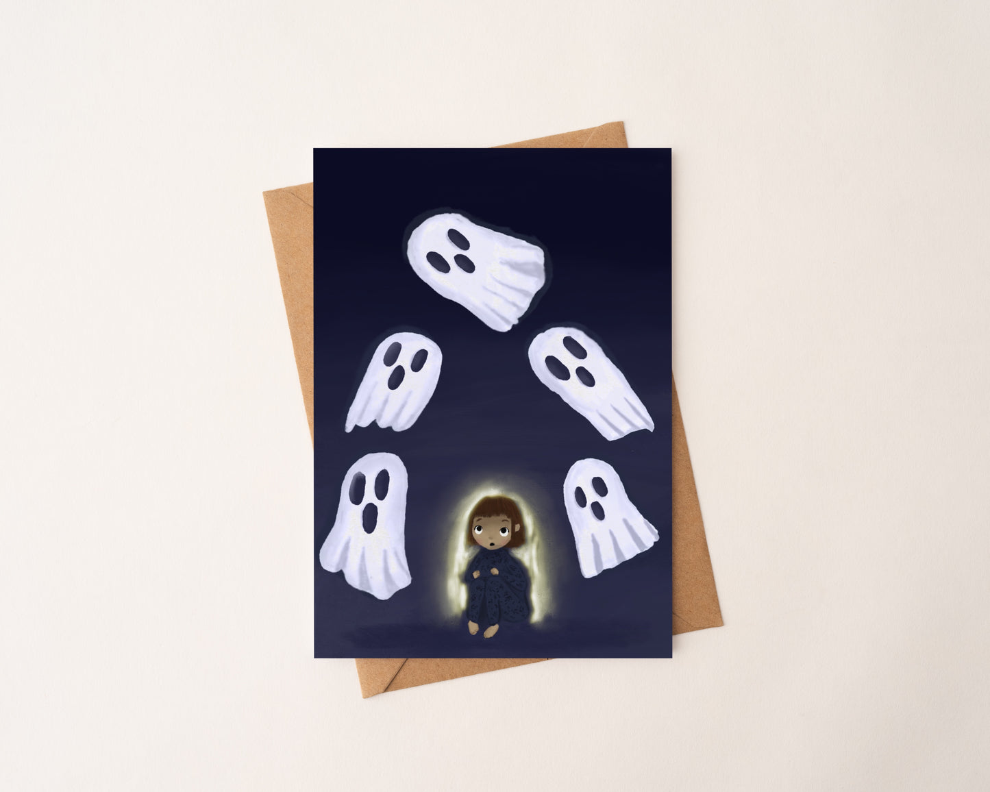 Bump in the night Greeting Card