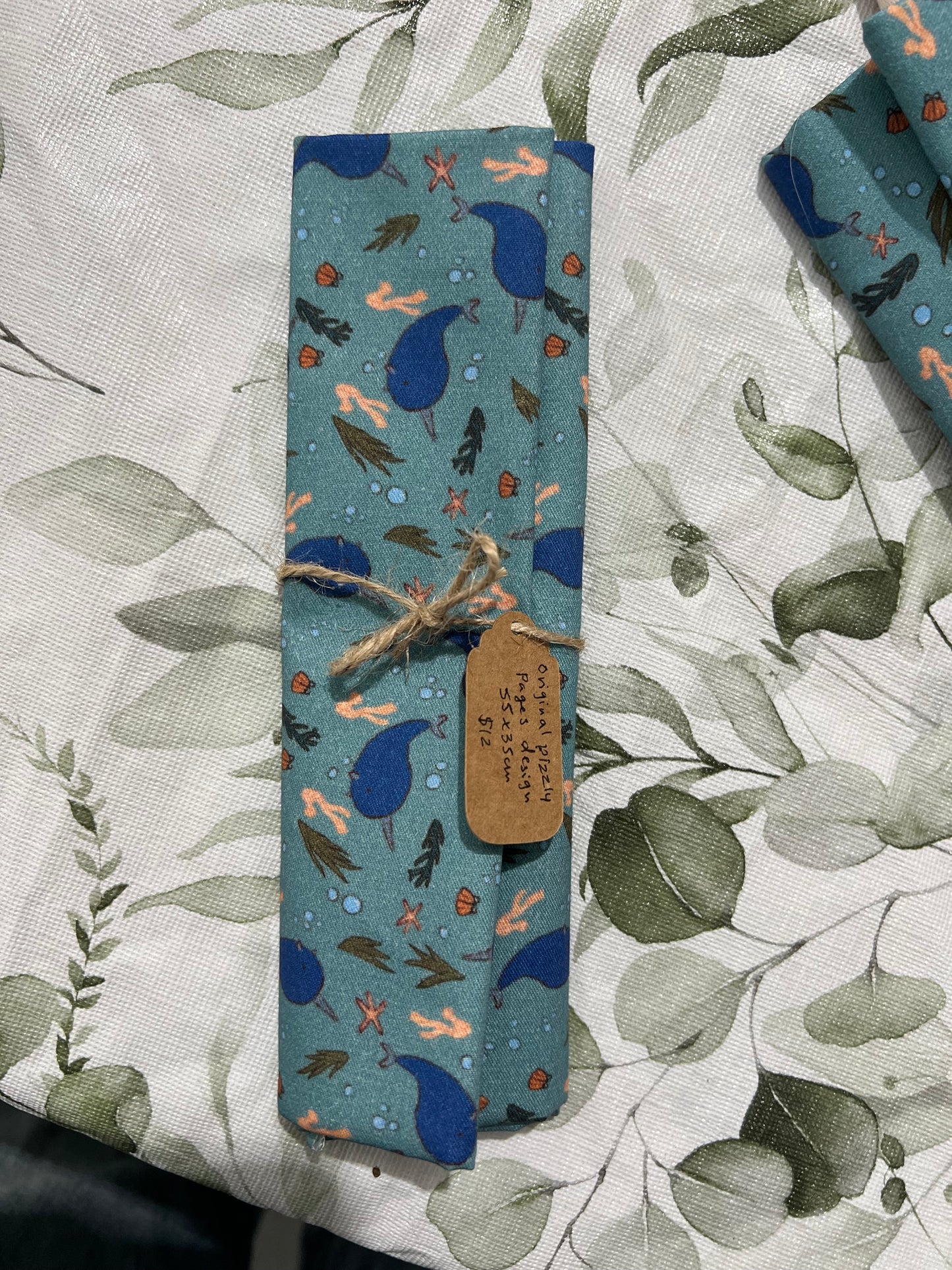 Original Pizzly Pages Narwhal Fabric