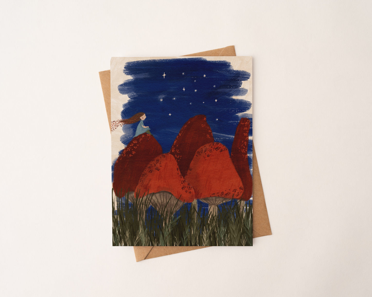 Mushroom Reverie Greeting Card