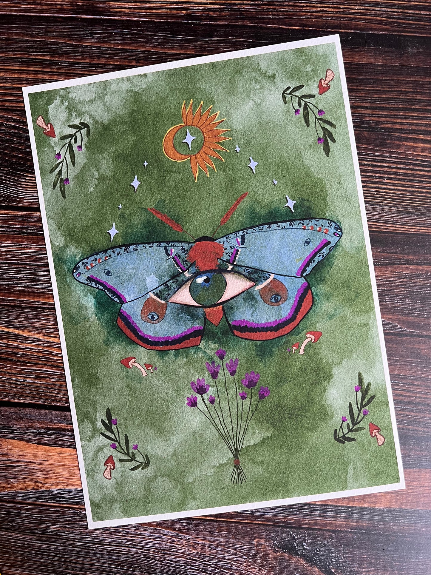 Magic Moth Artist Print