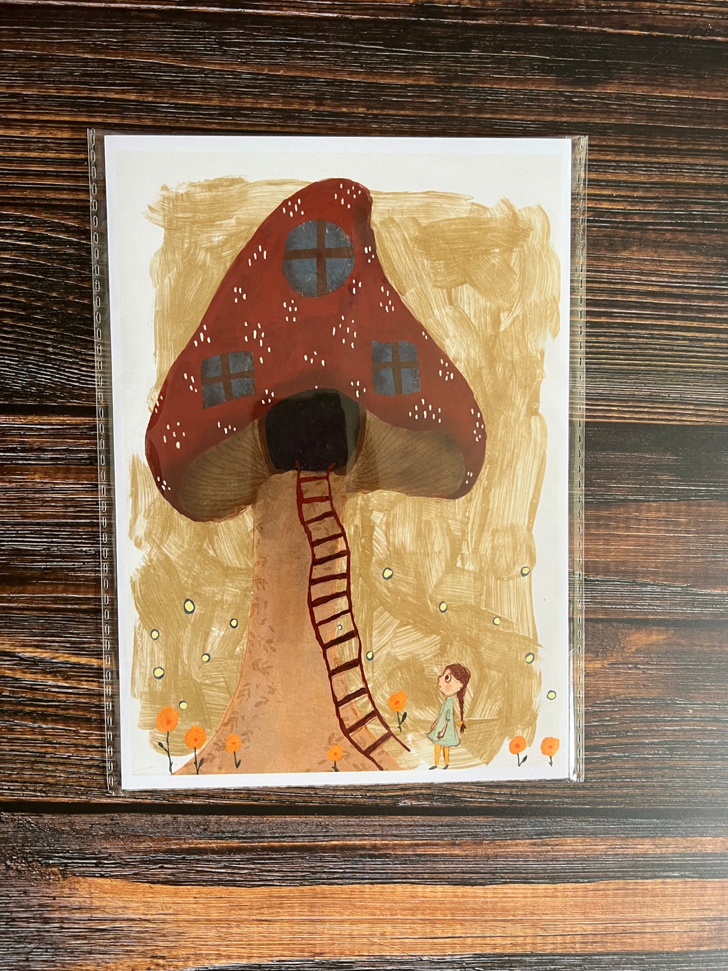 Mushy Home Art Print