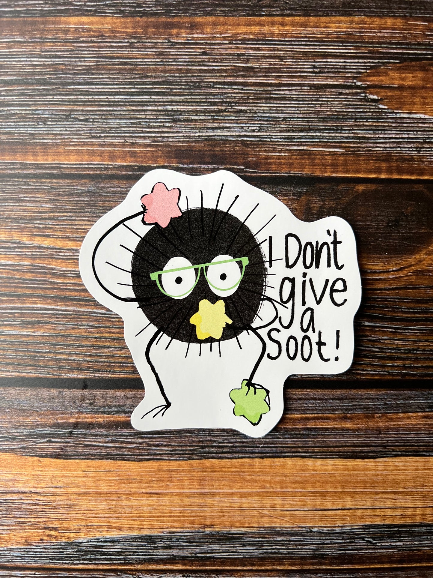 I Don't Give a Soot! Vinyl Sticker