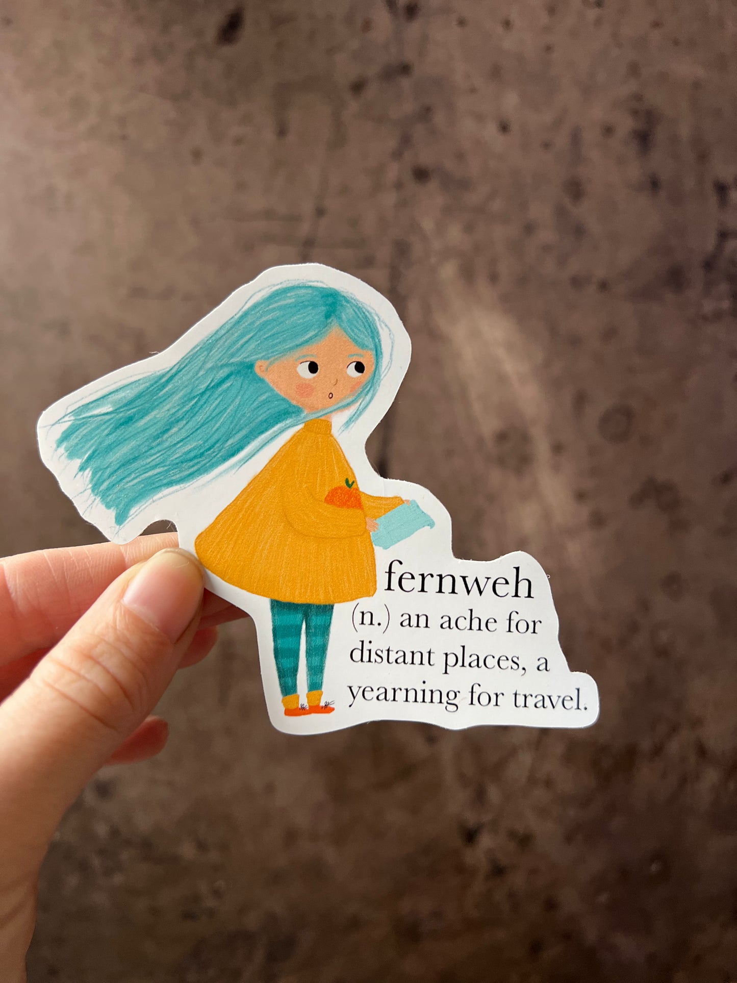 Fernweh Vinyl Sticker