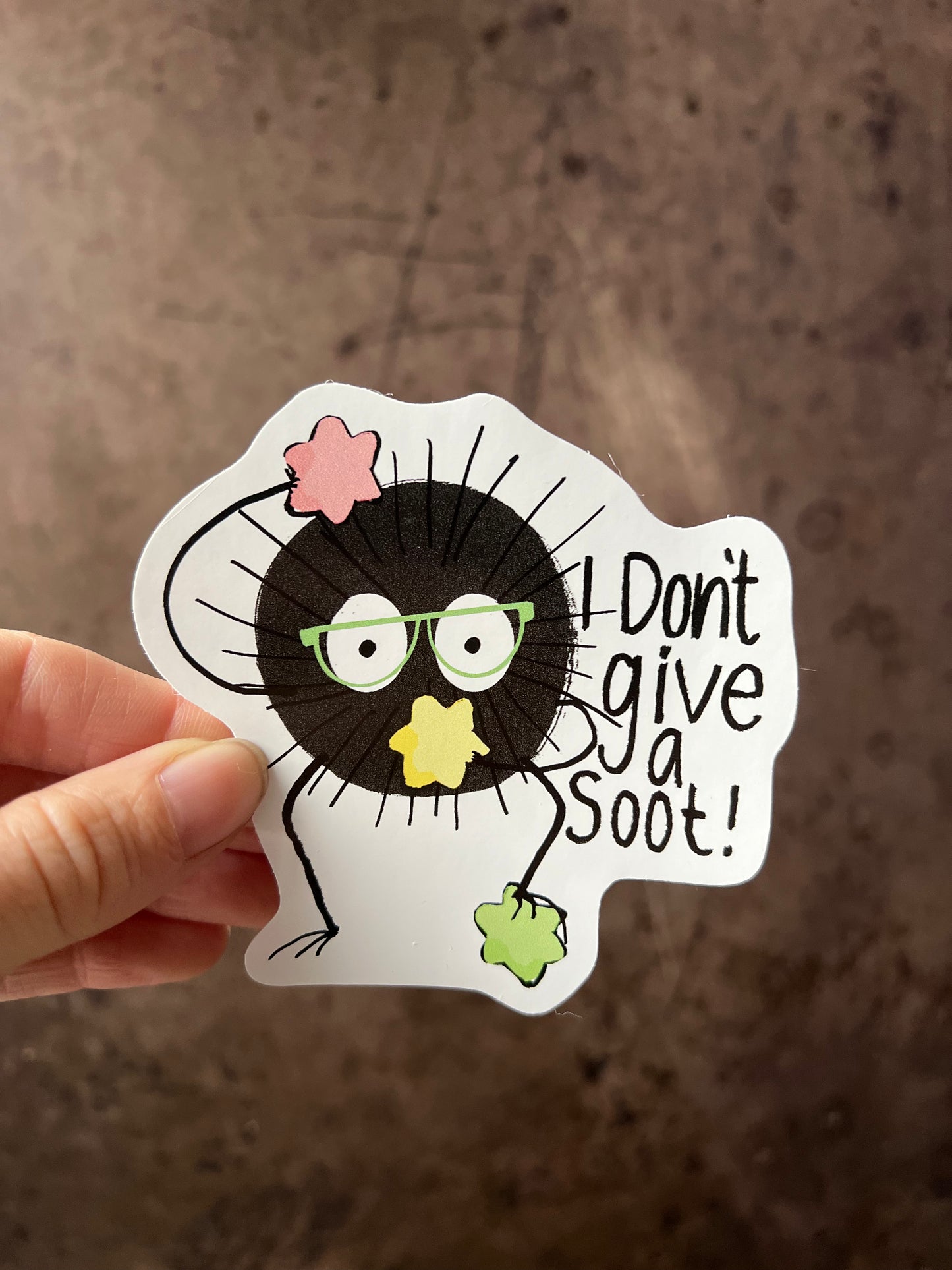 I Don't Give a Soot! Vinyl Sticker