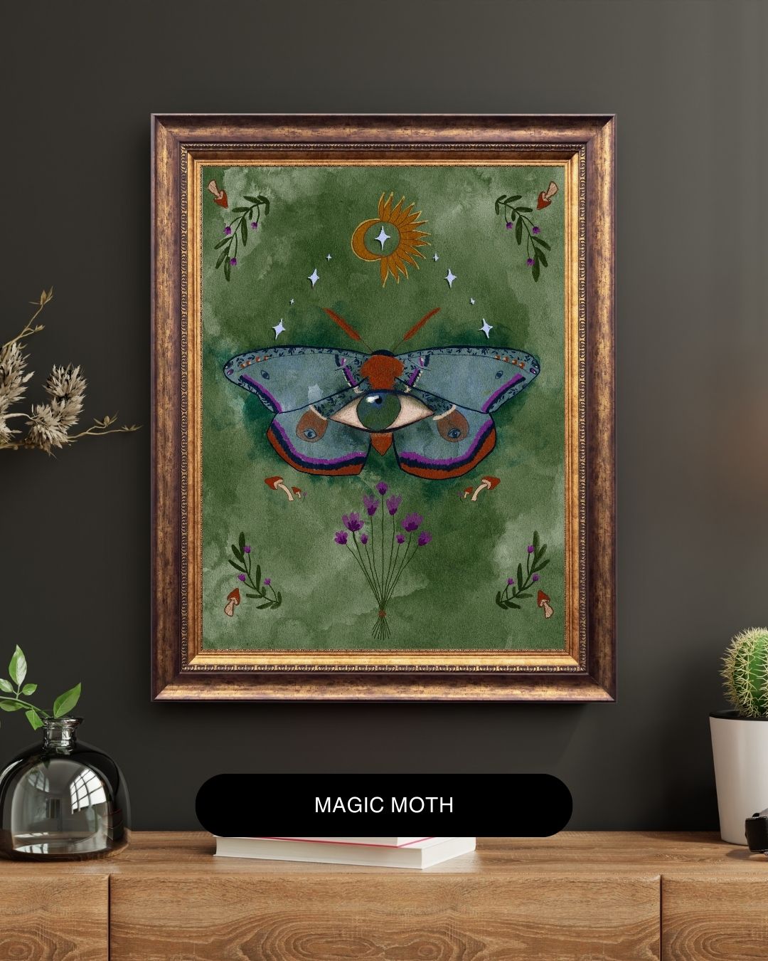Magic Moth Artist Print