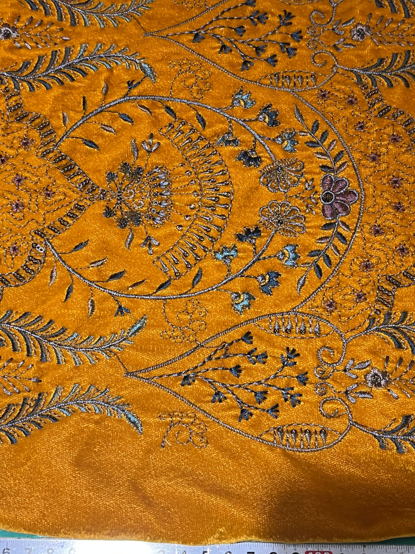 Indian Embroidered Fabric