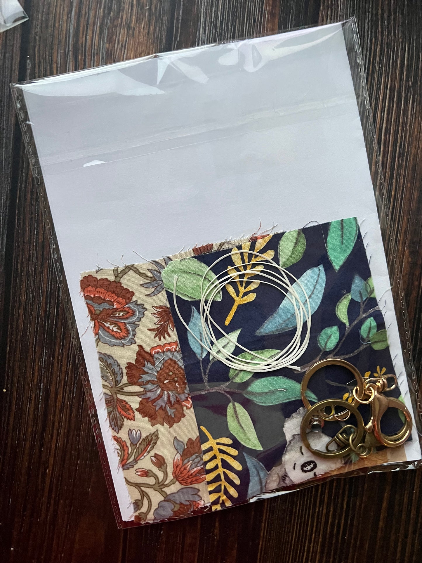 Mini Notebook Keyring Kit