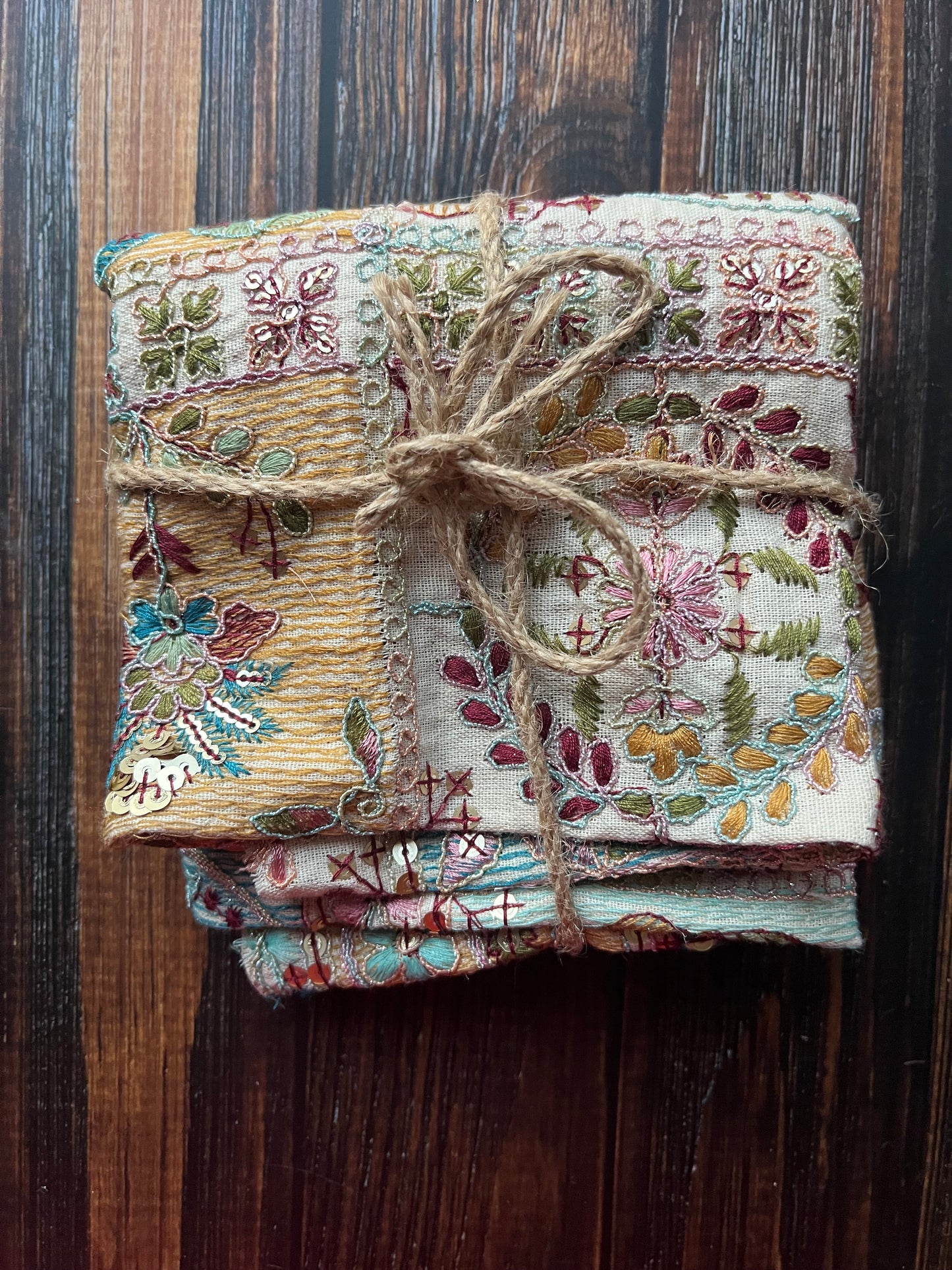 Indian Embroidered Fabric