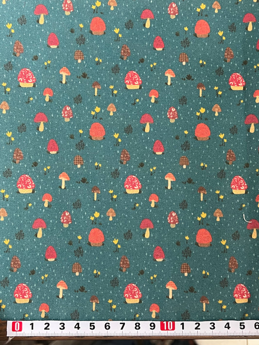 Original Pizzly Pages Mini mushroom fabric