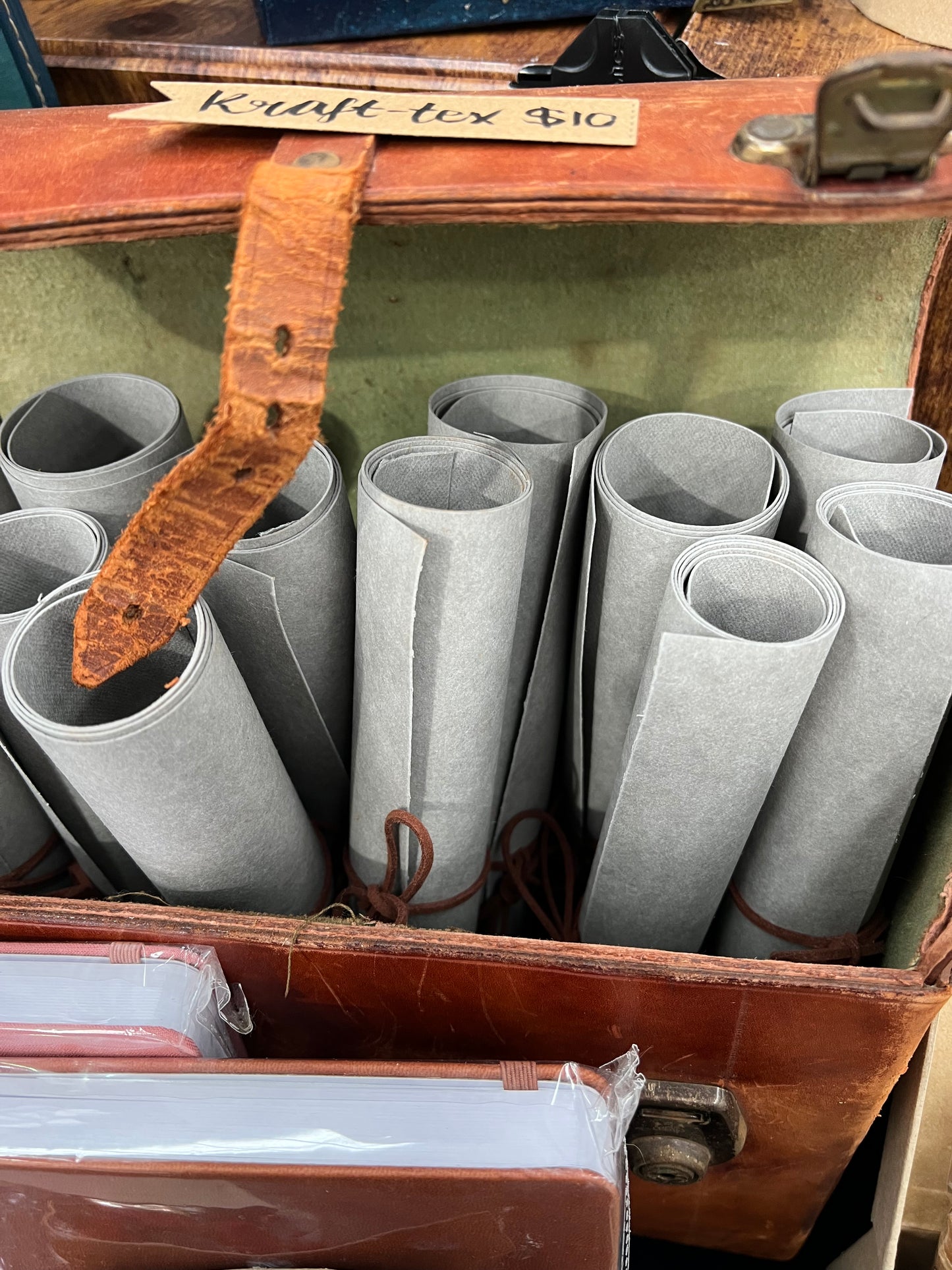 Kraft-Tex (stone colour)