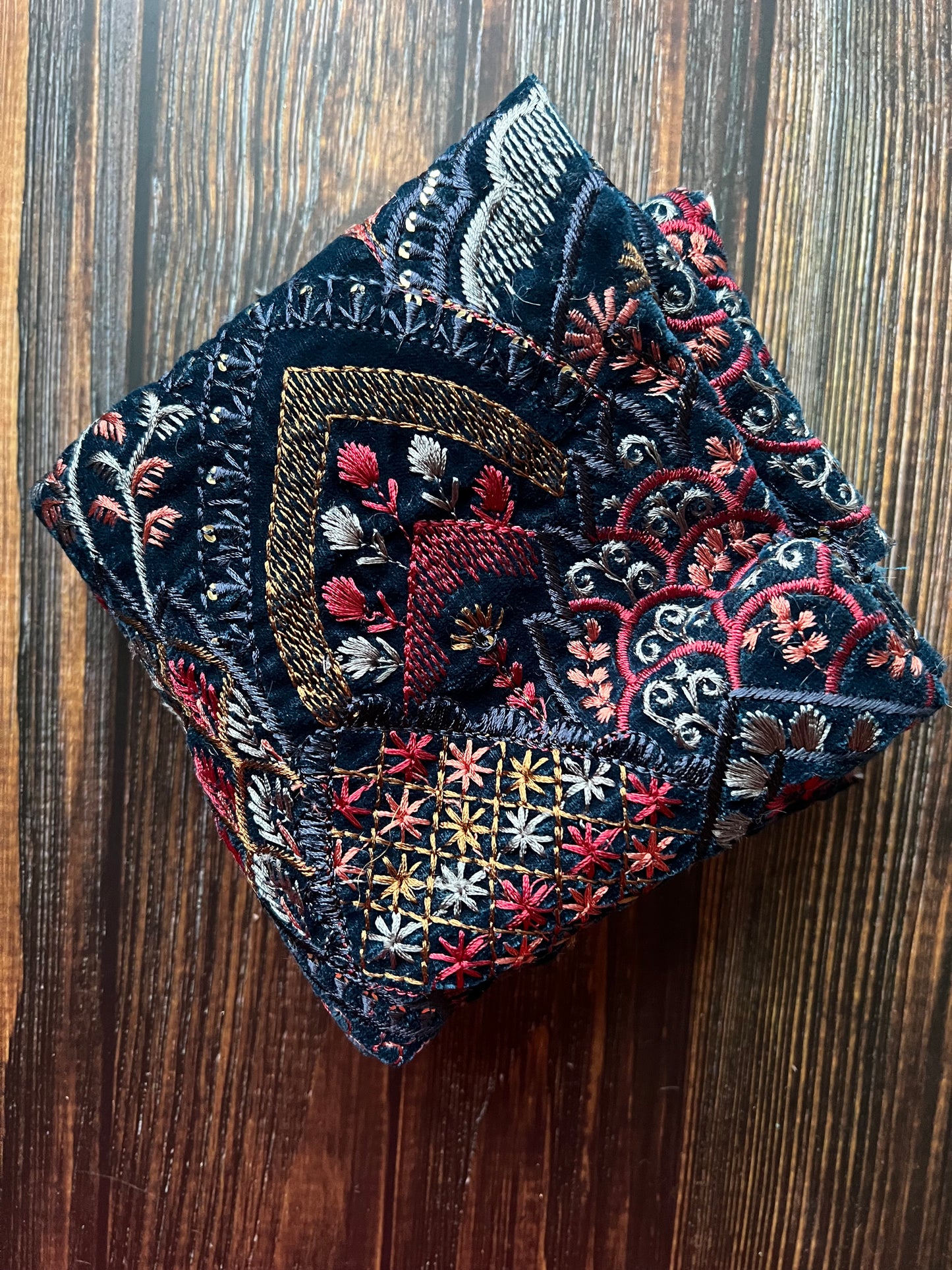 Indian Embroidered Fabric