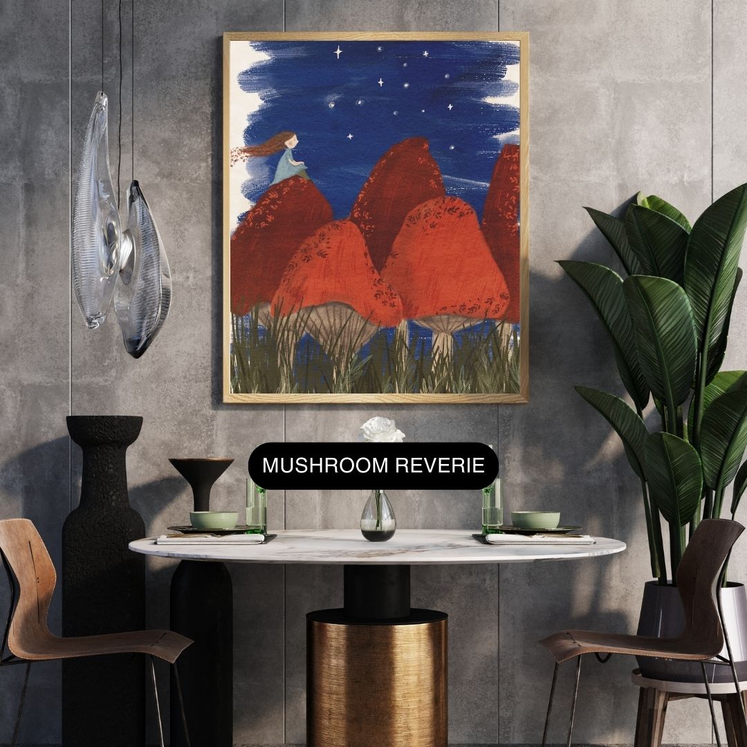 Mushroom Reverie Artist Print