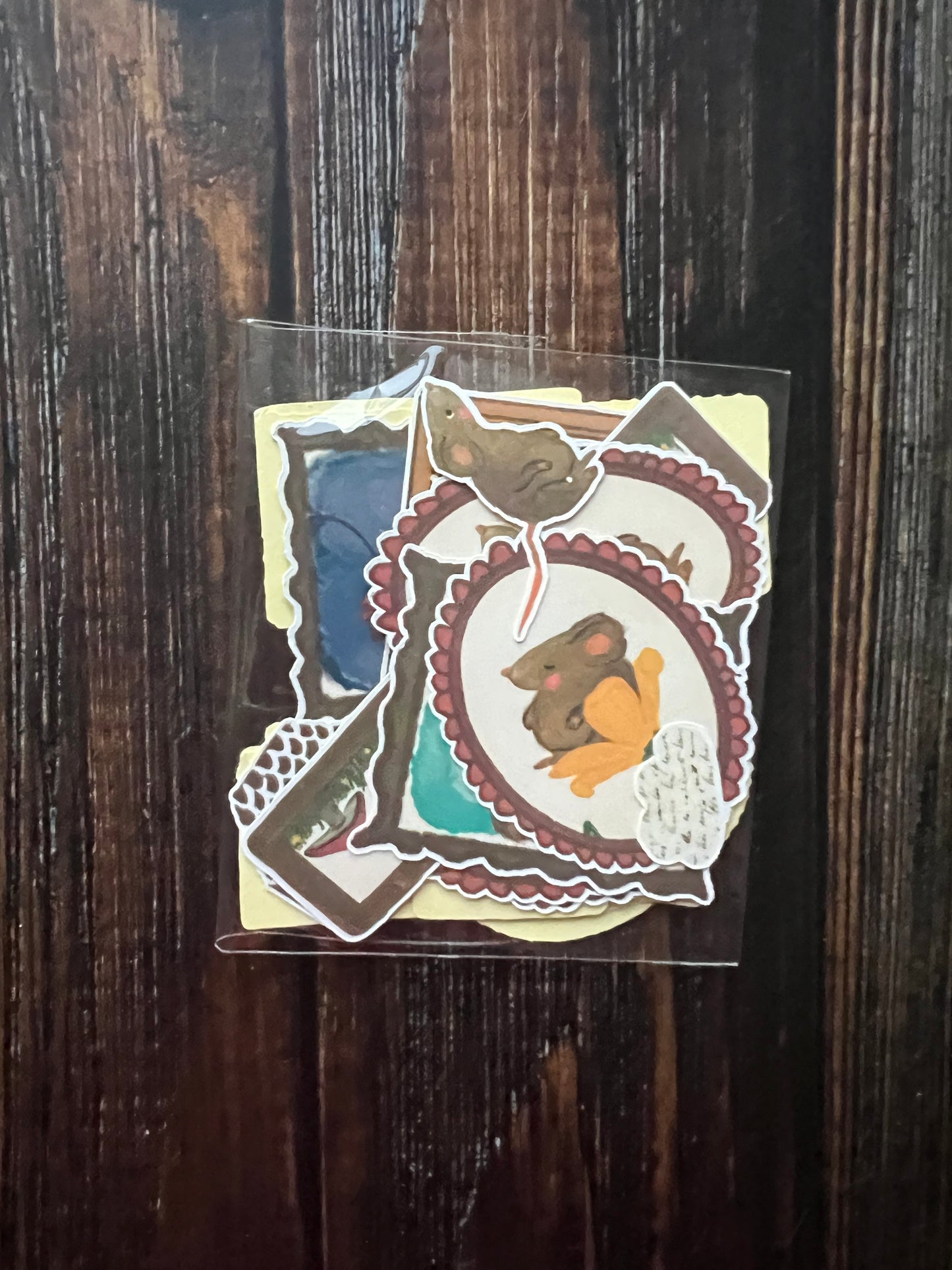 Mouse & Mushroom Sticker Packs