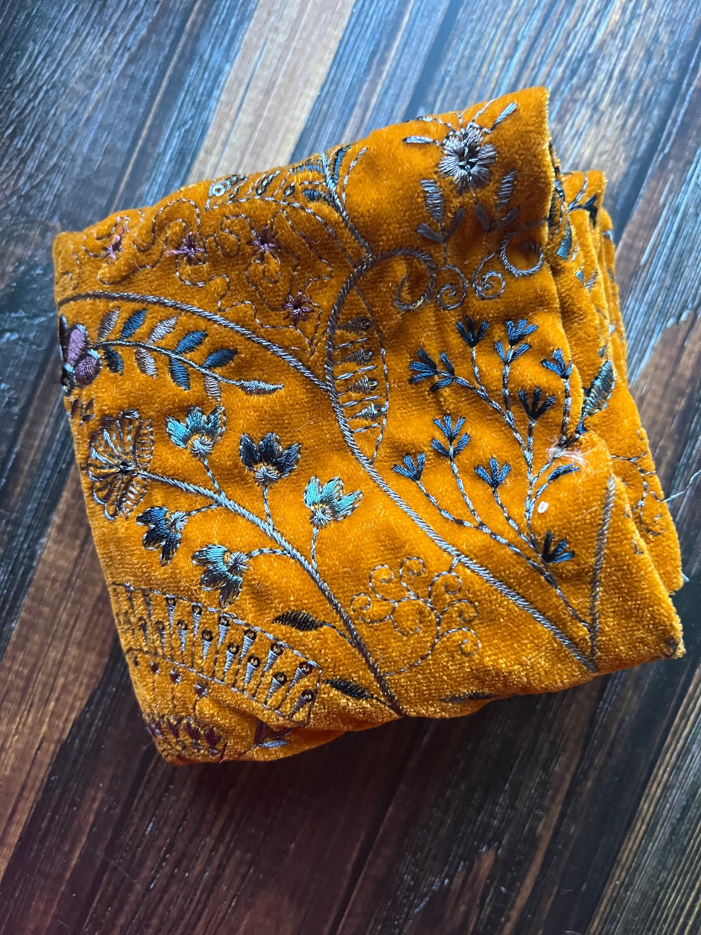 Indian Embroidered Fabric