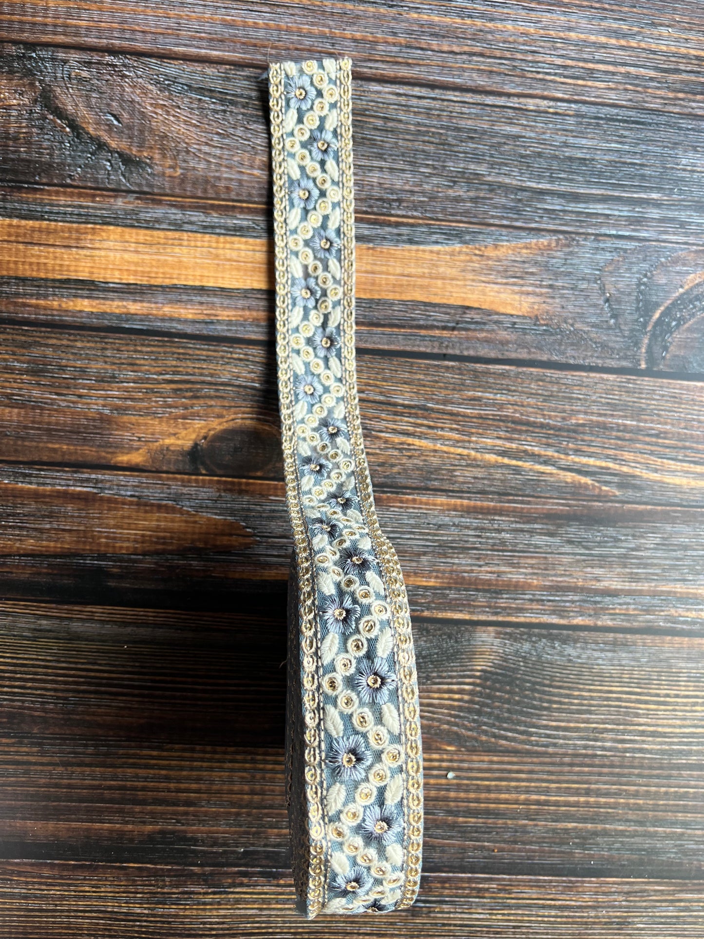 Sweet Dreams floral Indian embroidered trim