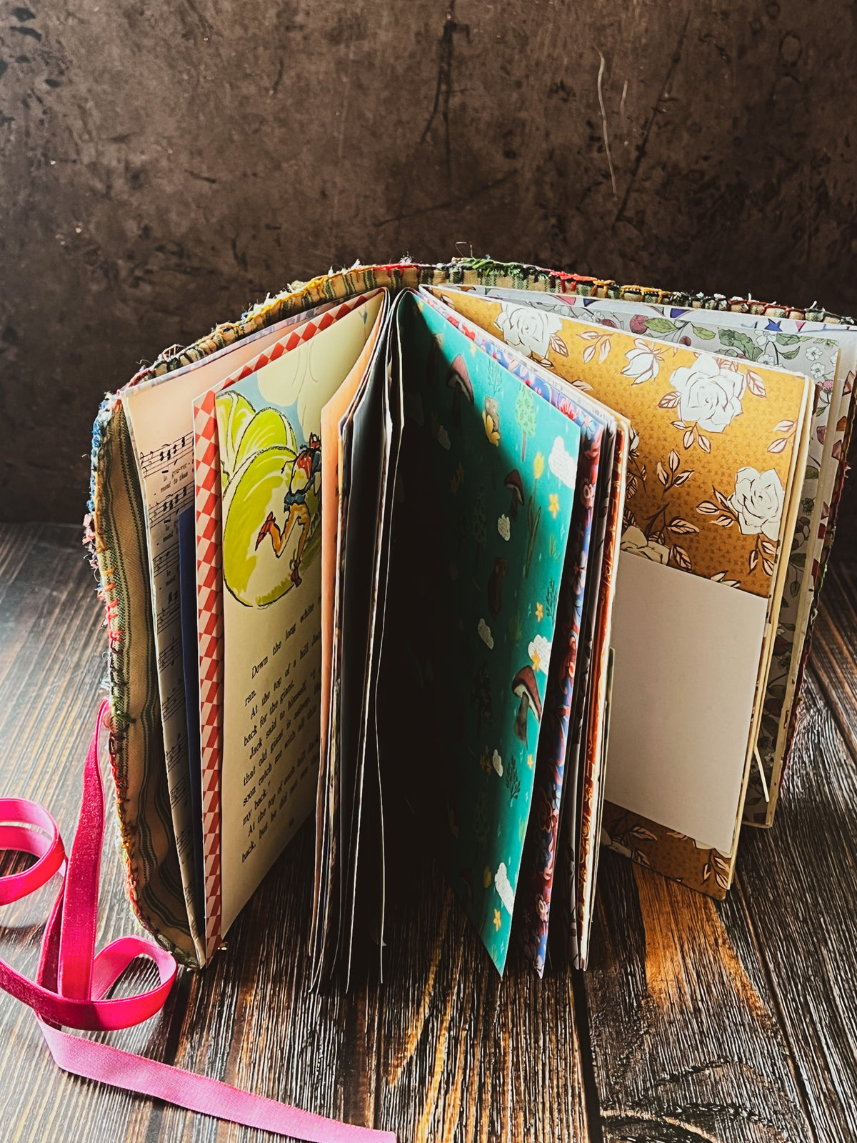 Make & Bind Your Own Junk Journal Pages