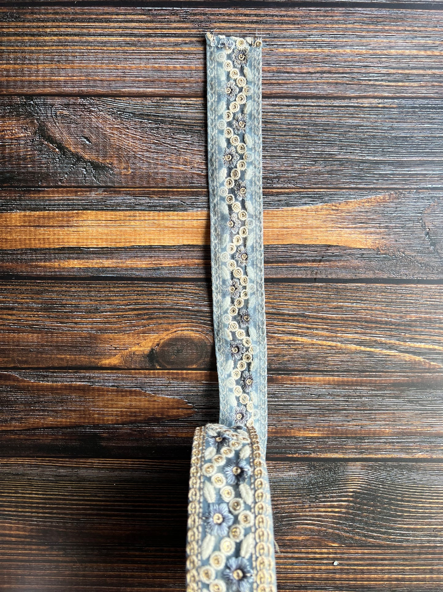 Sweet Dreams floral Indian embroidered trim