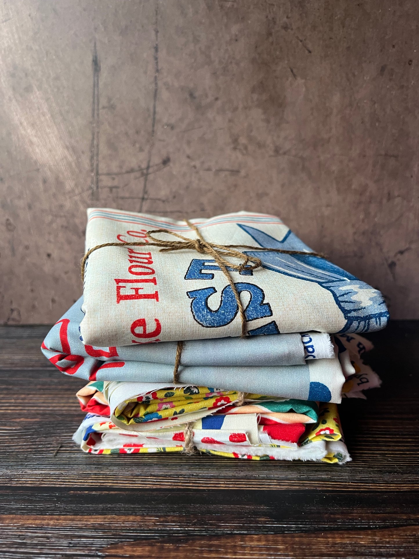 Lovely Panic Label & Sack Fabric Panel