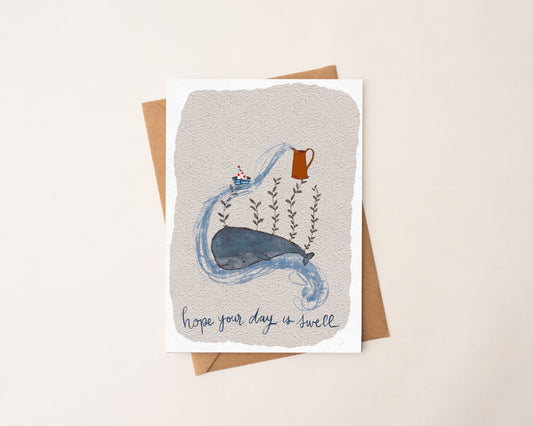 Hope Your Day is Swell Greeting Card