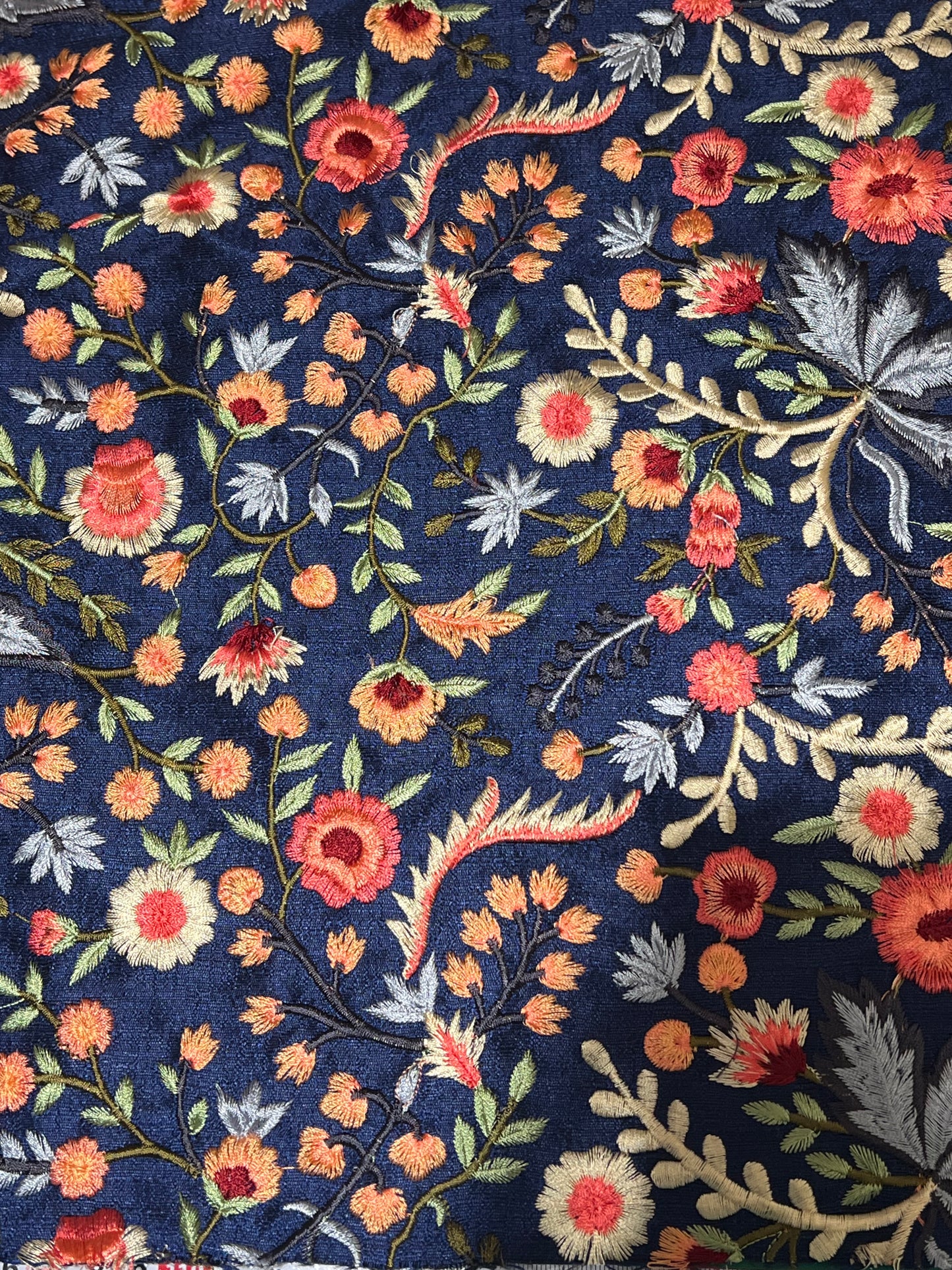 Indian Embroidered Fabric