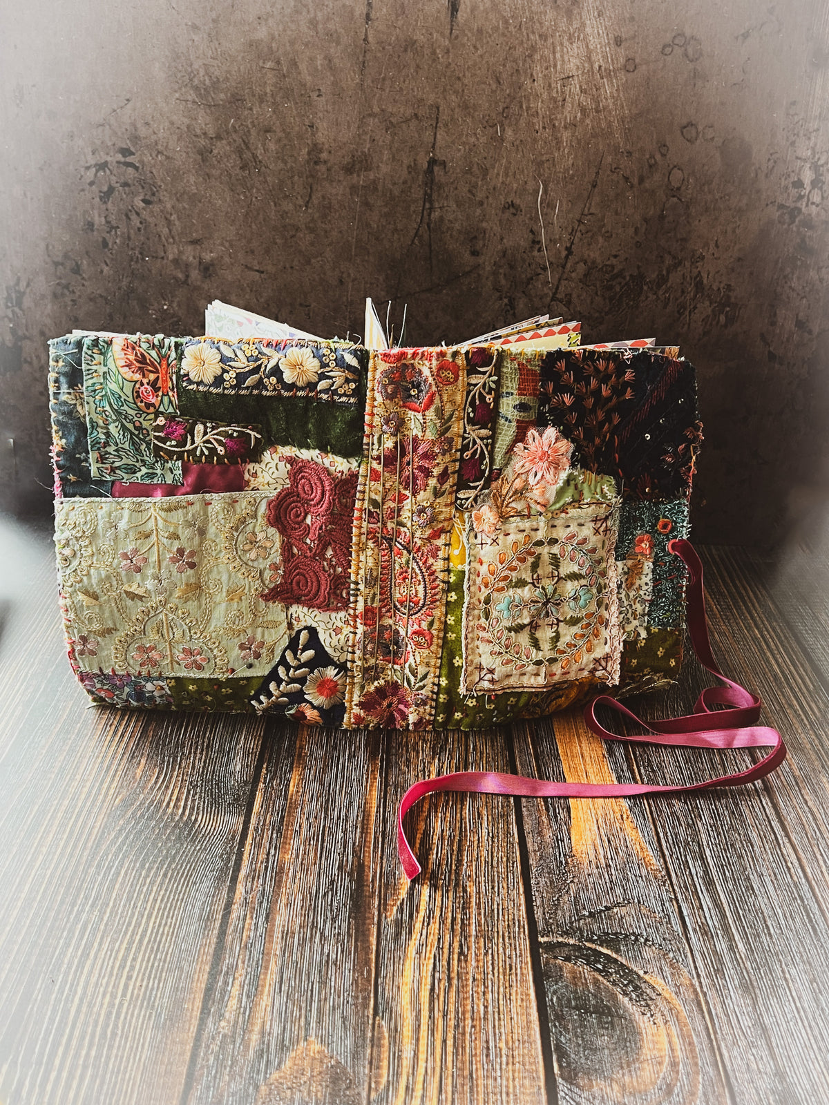 Hand-Stitched Patchwork Journal Cover Workshop