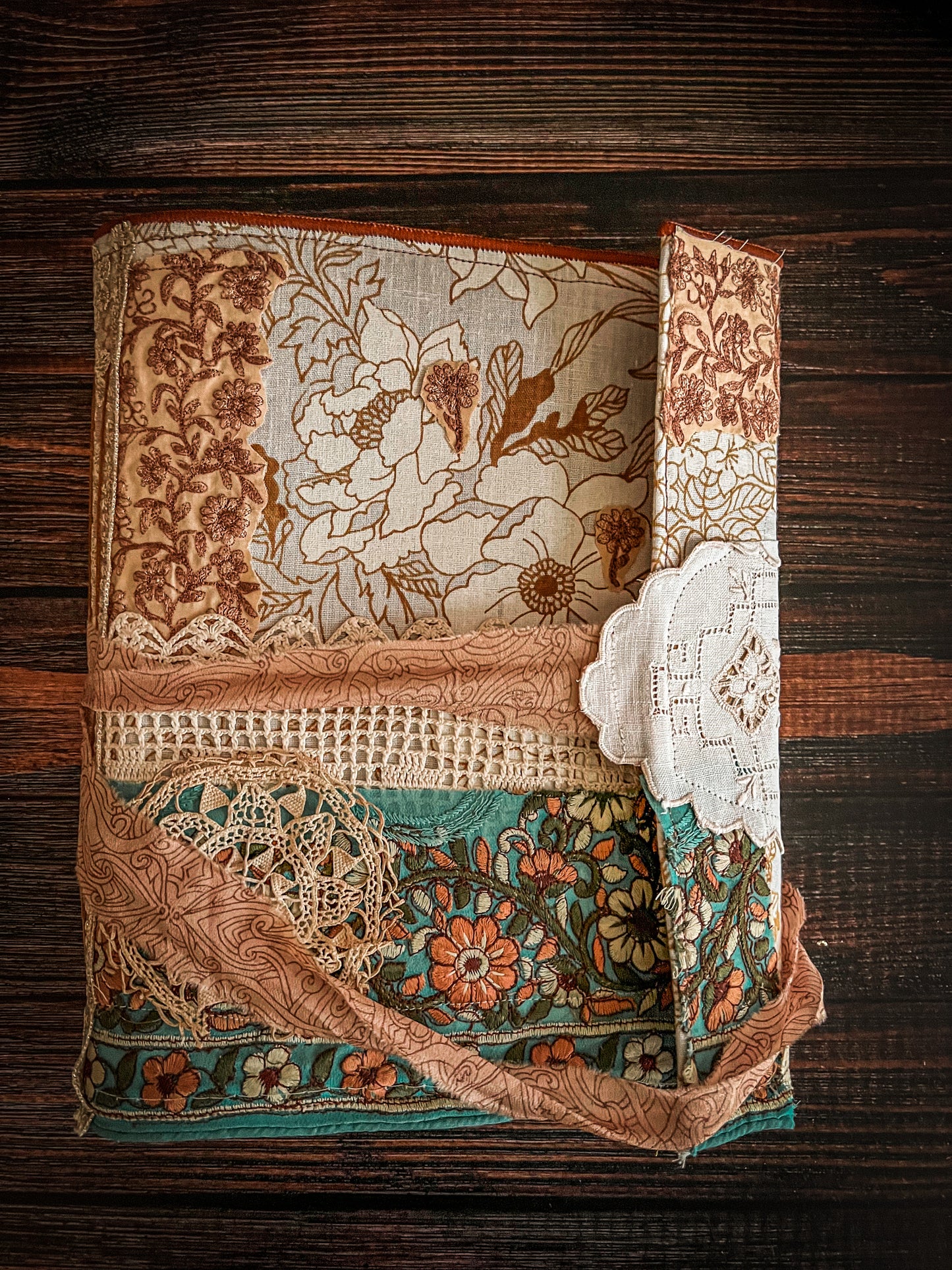 Nature Tones Wrap Around Junk Journal